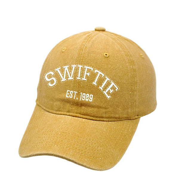 Swifts Baseball Caps Embroidery Hats Retro Cotton Duck Tongue Hat