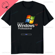 Windows XP Professional LOGO Printed Casual Tshirt