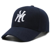 Letter Embroidery Couple Baseball Cap Anti-Sun Sunscreen