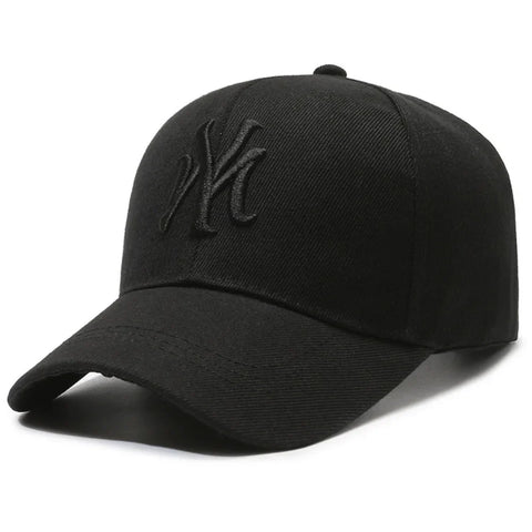 Letter Embroidery Couple Baseball Cap Anti-Sun Sunscreen