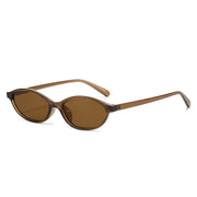 Leopard Brown Sunglasses Fashion Brand Small Frame Sun Glasses 