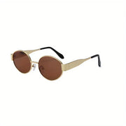 Women Men Trendy Metal Frame Sun Glasses Classic Shades UV400