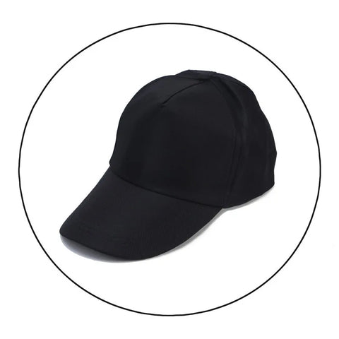 Solid Color Fashion Men Women Adjustable Leisure Caps Unisex Plain