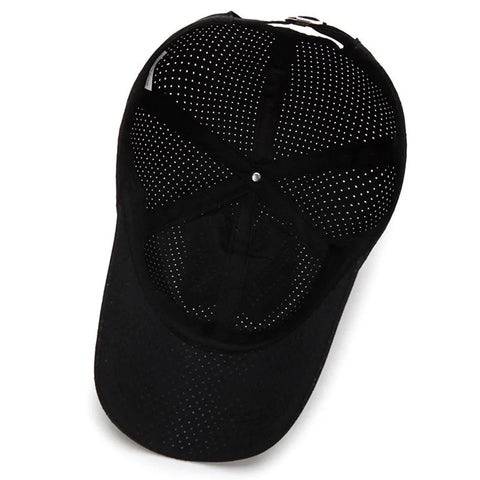 Men Breathable Mesh Snapback Hats Casquette Bone Fashion Casual Hat