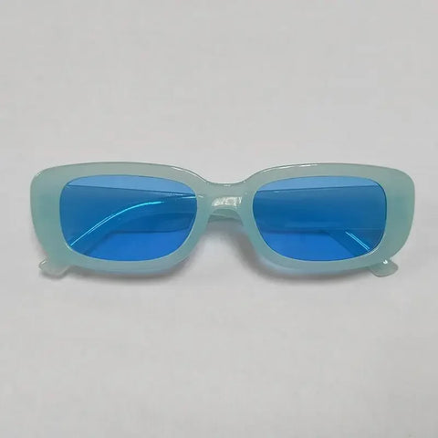 Fashion Square Women Rectangle Sun Glasses Female Eyewear Anti-Glare