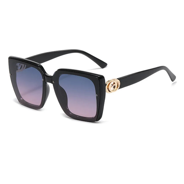 Women Classic Large Frame Trendy Sun Glasses