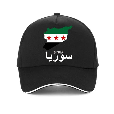 Funny Syrian Arab Republic Syria Arabic Baseball Cap Summer Style