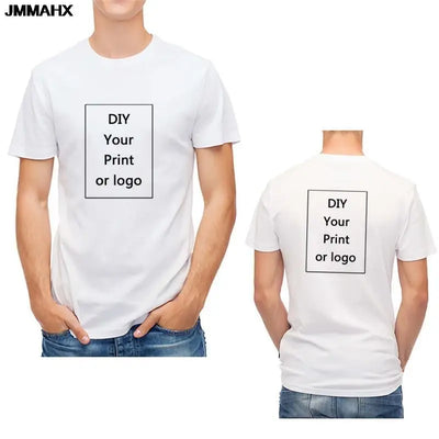 Shirt Harajuku DIY Photo Logo Brand Tops Tees Unisex