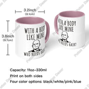 Putuo Decor 1pc Funny Sarcastic Quote Coffee Mug Cup