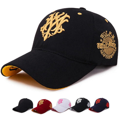 Summer Snapback Hip Hop Hat Adjustable Flame Sun Shading Hats