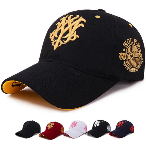 Summer Snapback Hip Hop Hat Adjustable Flame Sun Shading Hats