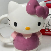 Kitty Cup Cartoon Girl Porcelain Cup Water Cup Bow Tie Creativity Mug