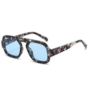 Retro Square Sunglasses Women Fashion Gradient Shades Men Sun Glasses