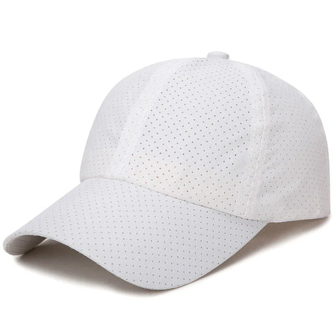 Men Breathable Mesh Snapback Hats Casquette Bone Fashion Casual Hat