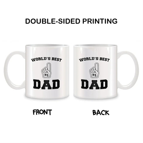 Dad Husband Men Birthday Gifts Novelty Coffee Ceramic Tea Cups