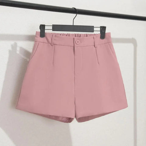 Line Wide Leg Suit Short Commute Summer Suit Shorts