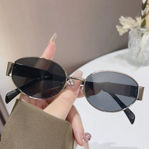 Women 2024 Luxury Frame Sun Glasses Ladies Classic Vintage Unisex