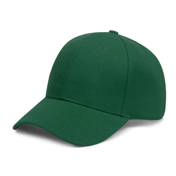 Unisex Cap Casual Plain Baseball Cap Adjustable Snapback Hats