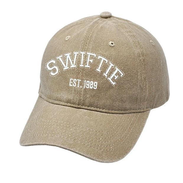 Swifts Baseball Caps Embroidery Hats Retro Cotton Duck Tongue Hat