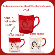 Personalised Magic Mugs Custom Colour Changing Cup Heat Activated