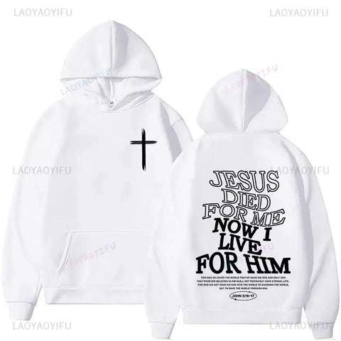 Jesus Letter Print Retro Sweatshirt