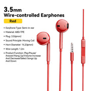 Microphone Stereo Earbuds Sports