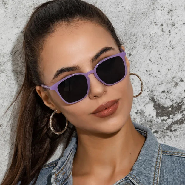 Women Brand Designer Luxury Mirror Sun Glasses Retro Female Shades