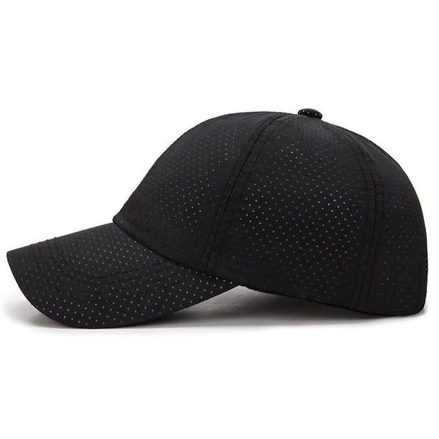 Men Breathable Mesh Snapback Hats Casquette Bone Fashion Casual Hat