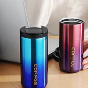 Portable Thermo Leak Proof Travel Thermo Cup Double wall Stainless