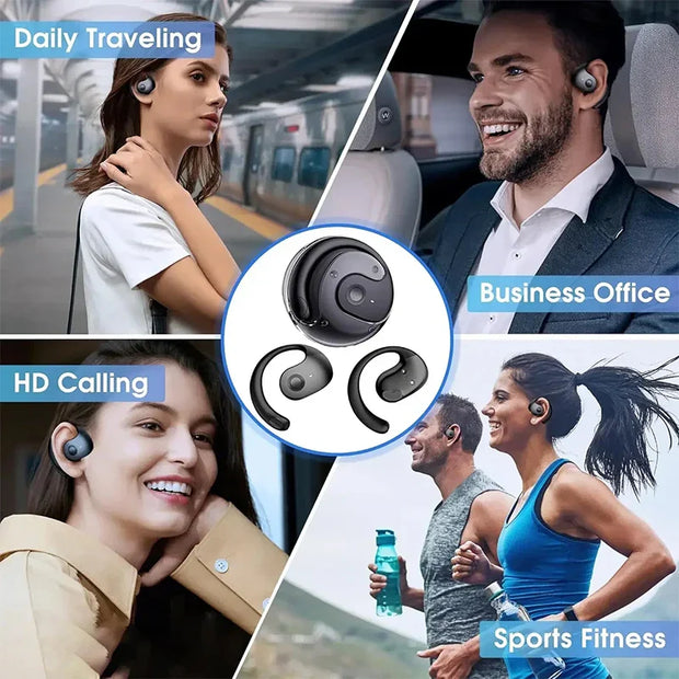 OWS Wireless Bluetooth Headset Sports Touch Control Earbuds