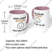 Putuo Decor 1pc Funny Sarcastic Quote Coffee Mug Mug Cup