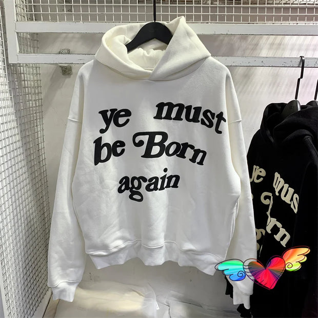 2023fw Puff Print Kanye West Hoody Men Women 1