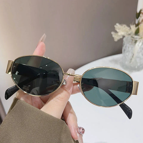 Women 2024 Luxury Frame Sun Glasses Ladies Classic Vintage Unisex