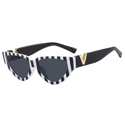 Brand Designer Cateye Sun Glasses Female Eyewear