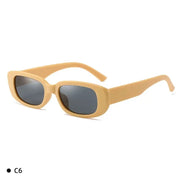 Fashion Square Women Rectangle Sun Glasses Female Eyewear Anti-Glare