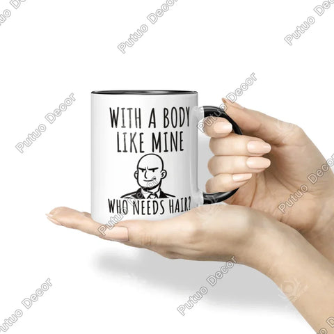 Putuo Decor 1pc Funny Sarcastic Quote Coffee Mug Cup