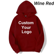 logo hoodies men women customize