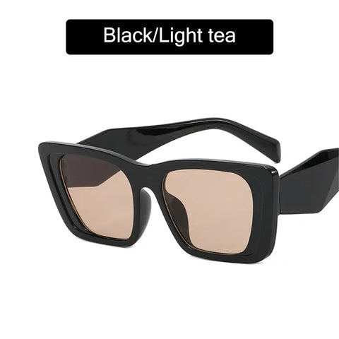 Fashion Square Sunglasses Woman Vintage Cat Eye Design SunGlasses