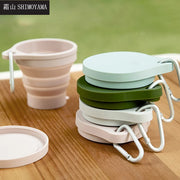 SHIMOYAMA 150ML Folding Cup Mini Retractable Cup Silicone Portable