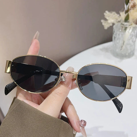 Women 2024 Luxury Frame Sun Glasses Ladies Classic Vintage Unisex