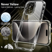 iPhone 16 15 14 13 Mini 12 11 Pro Transparent Case iPhone16