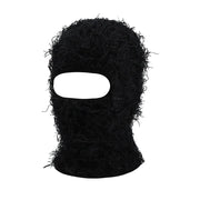 Hip Hop Balaclava Distressed Knitted Caps Full Face Ski Mask