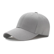 Solid Color Fashion Men Women Adjustable Leisure Caps Unisex Plain