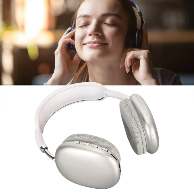 Mic Support Memory Card Wireless Headset