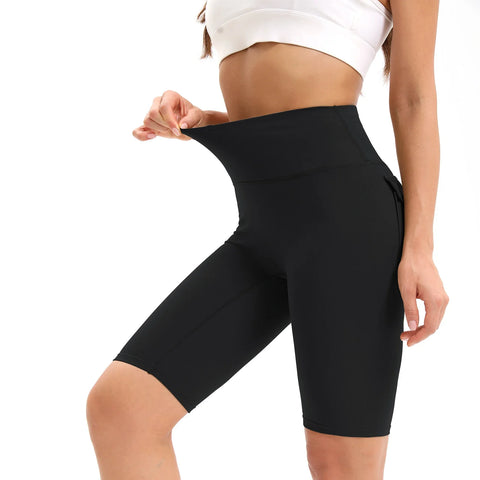 Women Yoga Legging Short High Waist Fitness Quick Drying Gym Shorts