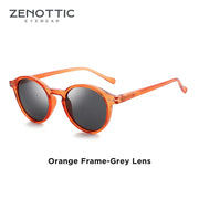 Retro Circular Polarized Sunglasses 2025 Unisex Vintage Goggles Shades