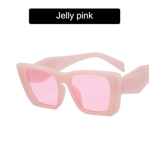 Fashion Square Sunglasses Woman Vintage Cat Eye Design SunGlasses